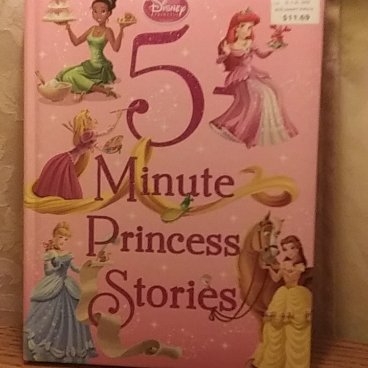 Brand New Disney 5 Minute Princess Stories